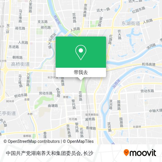 中国共产党湖南养天和集团委员会地图