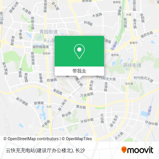云快充充电站(建设厅办公楼北)地图