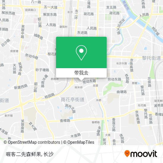 喔客二先森鲜果地图