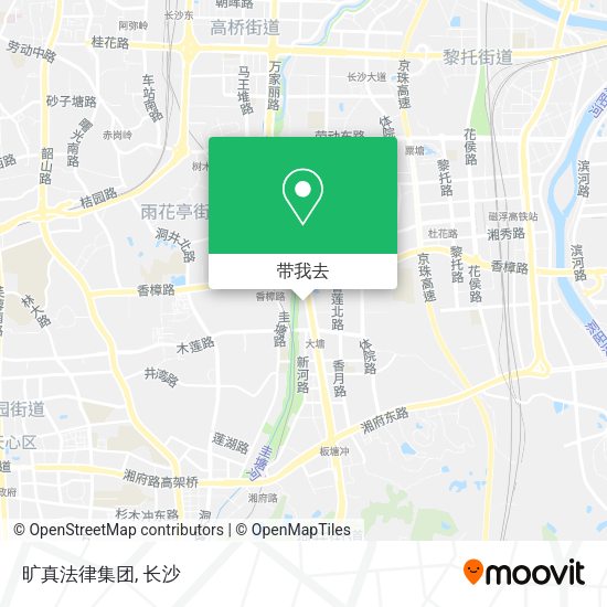 旷真法律集团地图