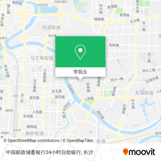 中国邮政储蓄银行24小时自助银行地图