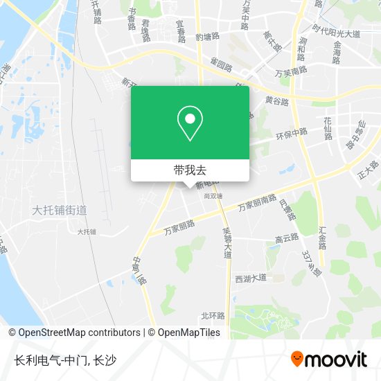 长利电气-中门地图