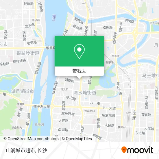 山润城市超市地图