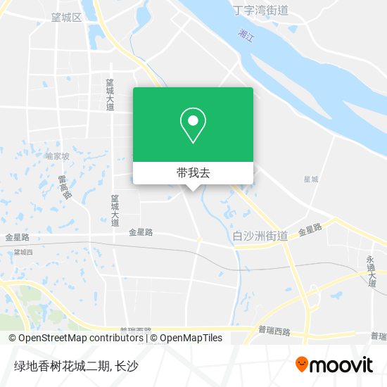 绿地香树花城二期地图