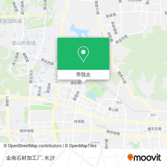 金南石材加工厂地图