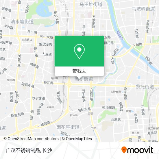 广茂不锈钢制品地图