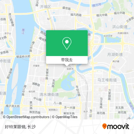 好特莱眼镜地图