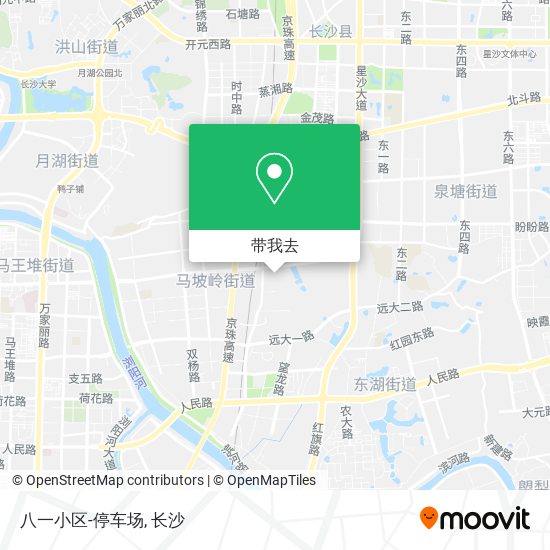 八一小区-停车场地图