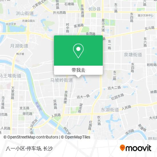 八一小区-停车场地图