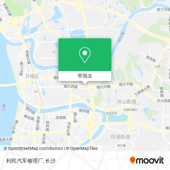 利民汽车修理厂地图