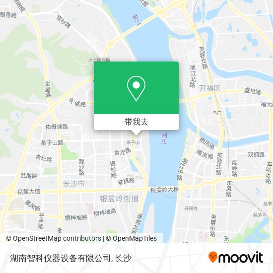 湖南智科仪器设备有限公司地图