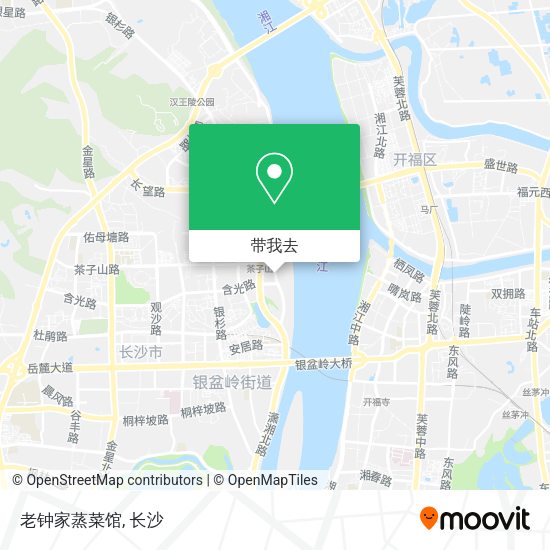 老钟家蒸菜馆地图