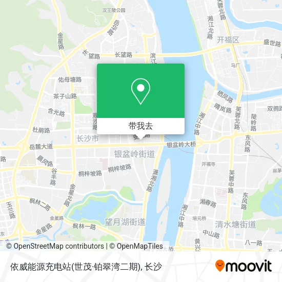 依威能源充电站(世茂·铂翠湾二期)地图