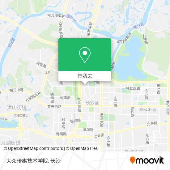 大众传媒技术学院地图