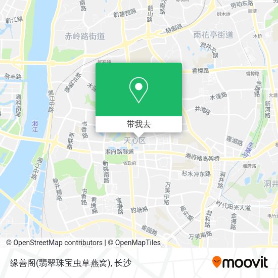 缘善阁(翡翠珠宝虫草燕窝)地图
