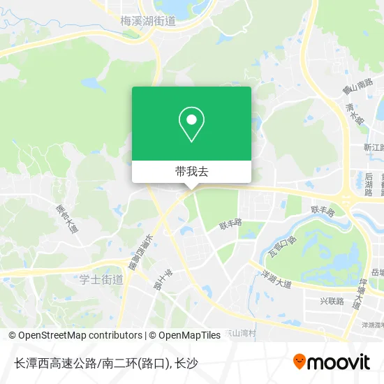 长潭西高速公路/南二环(路口)地图