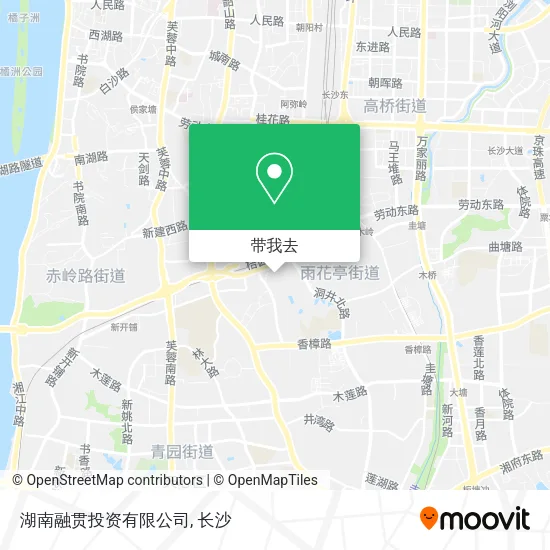 湖南融贯投资有限公司地图