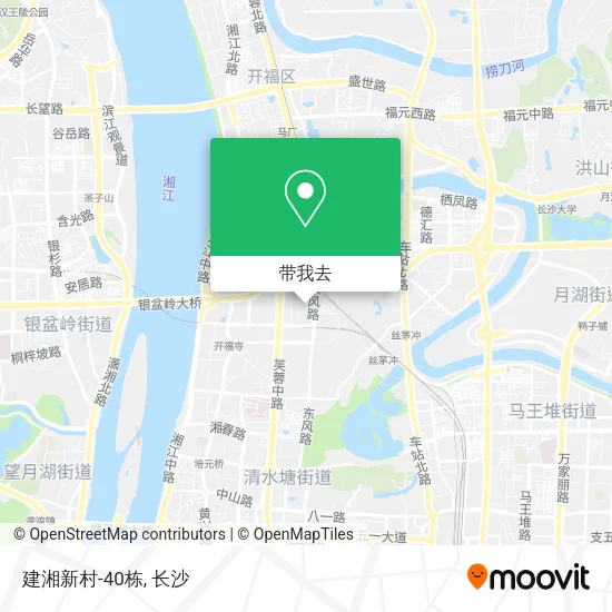 建湘新村-40栋地图