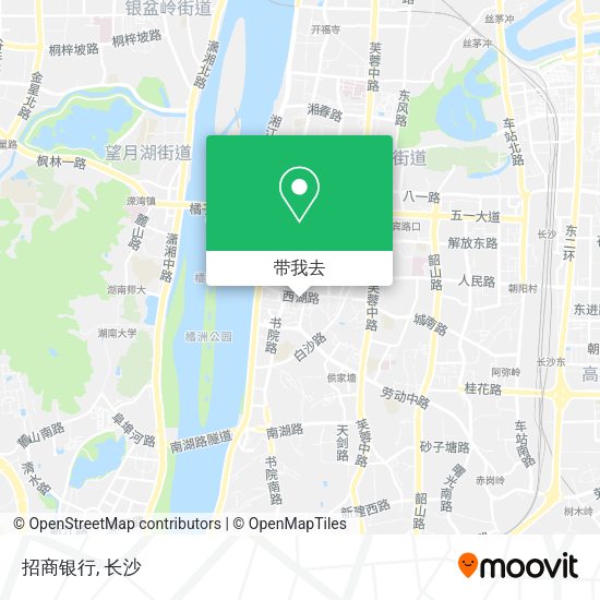 招商银行地图