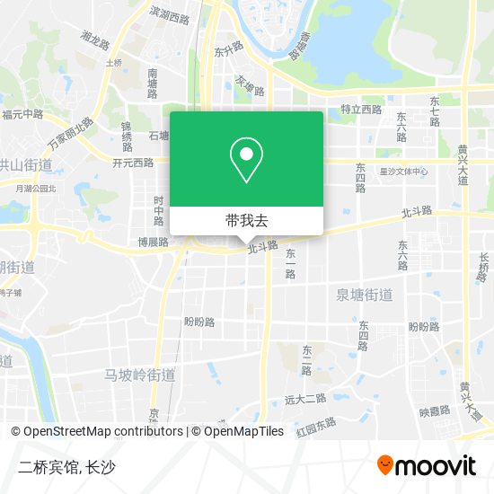 二桥宾馆地图