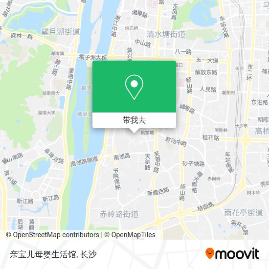 亲宝儿母婴生活馆地图