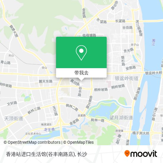 香港站进口生活馆(谷丰南路店)地图