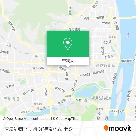 香港站进口生活馆(谷丰南路店)地图