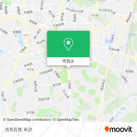 洪亮百货地图