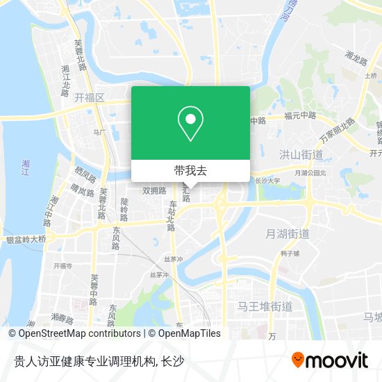 贵人访亚健康专业调理机构地图