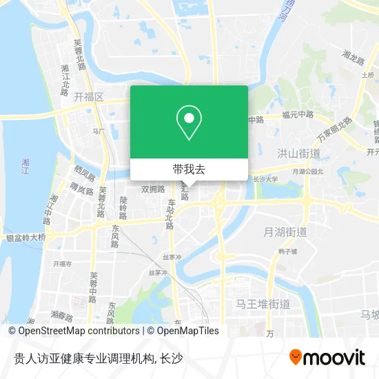 贵人访亚健康专业调理机构地图