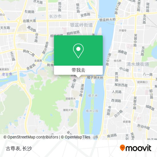 古尊表地图
