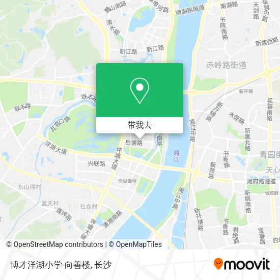 博才洋湖小学-向善楼地图