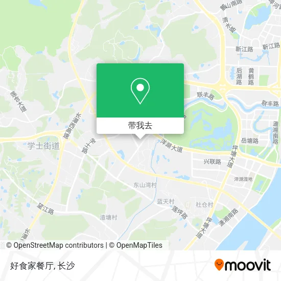 好食家餐厅地图