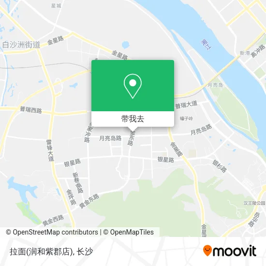 拉面(润和紫郡店)地图