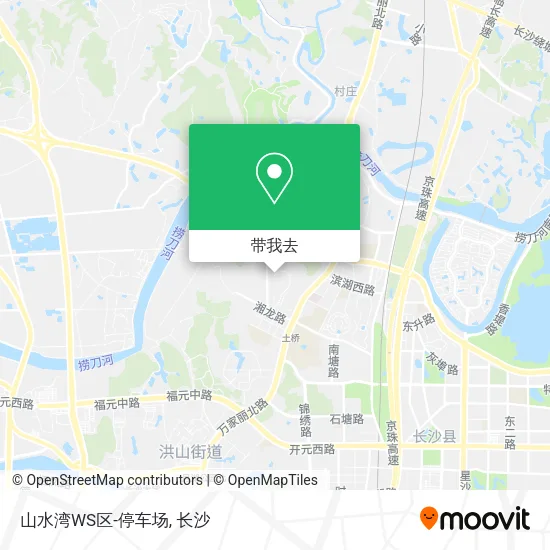 山水湾WS区-停车场地图