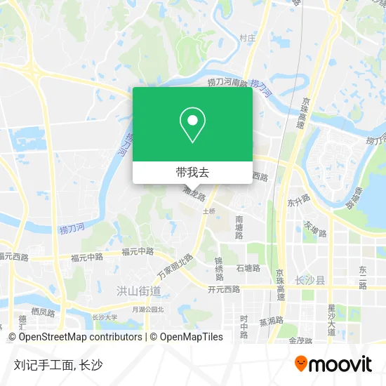 刘记手工面地图