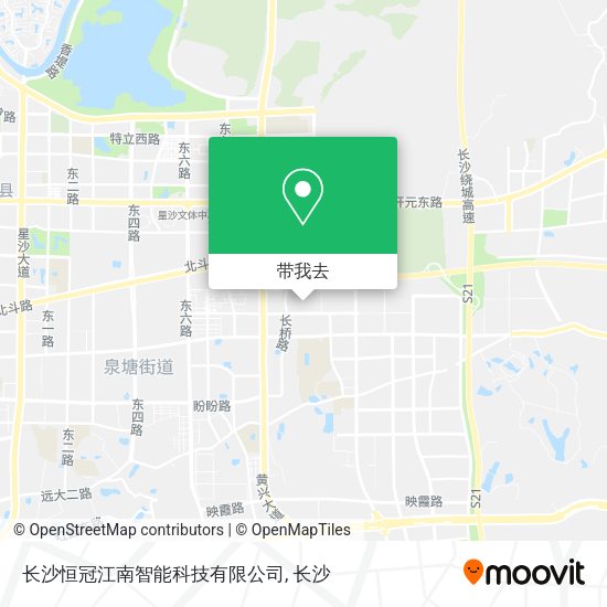 长沙恒冠江南智能科技有限公司地图