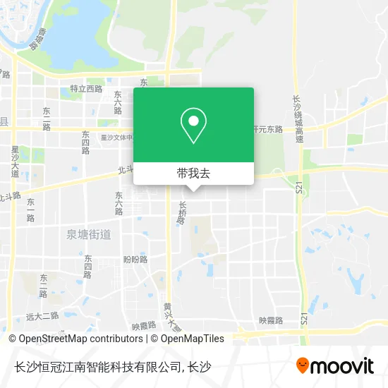 长沙恒冠江南智能科技有限公司地图