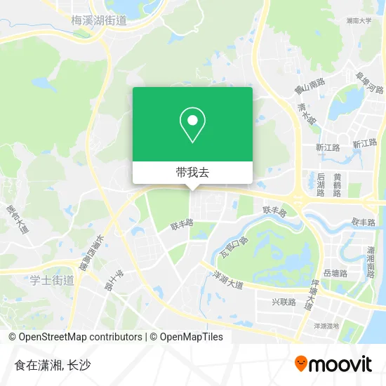 食在潇湘地图