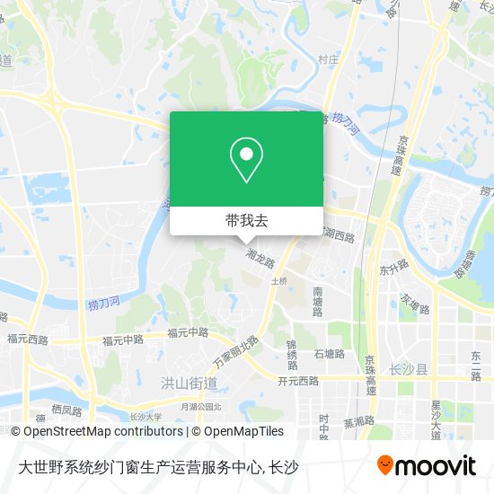 大世野系统纱门窗生产运营服务中心地图