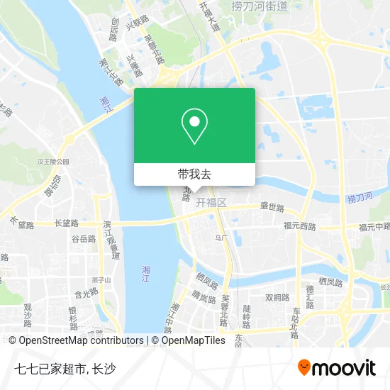 七七已家超市地图