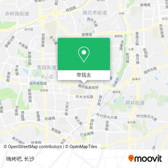 嗨烤吧地图