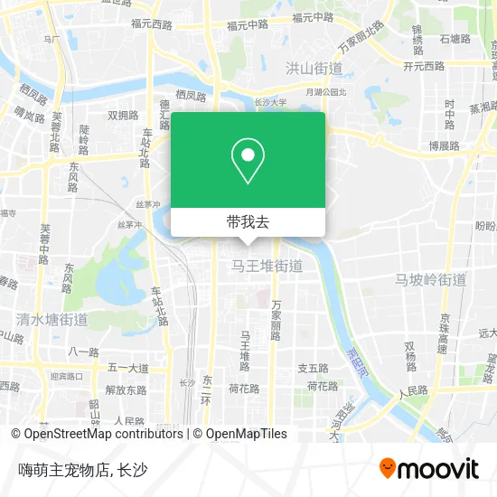 嗨萌主宠物店地图