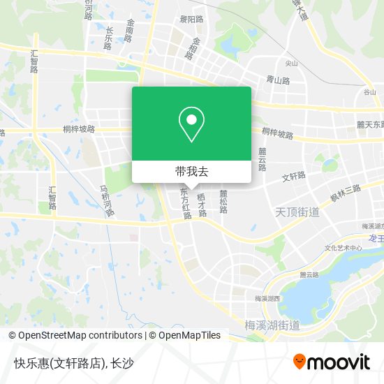 快乐惠(文轩路店)地图