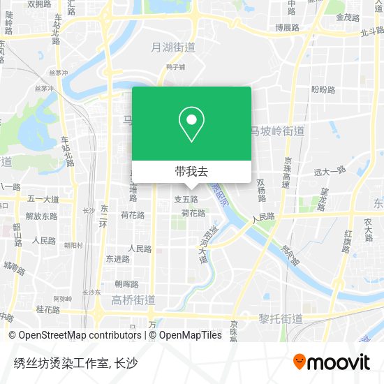 绣丝坊烫染工作室地图