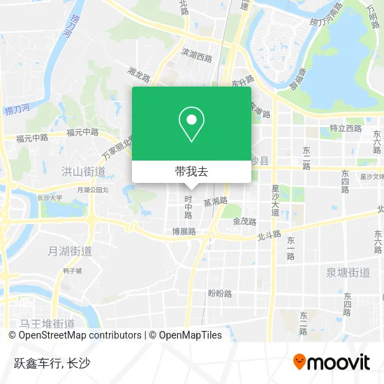 跃鑫车行地图