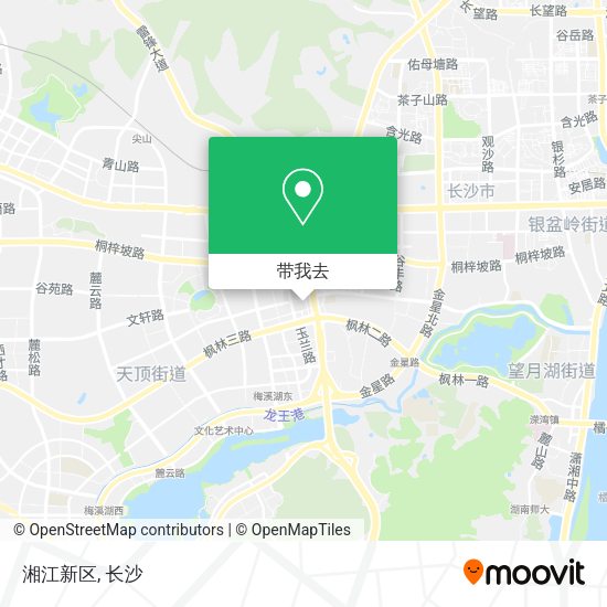 湘江新区地图