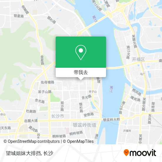 望城姐妹大排挡地图