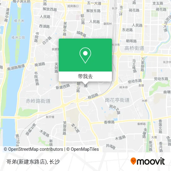 哥弟(新建东路店)地图