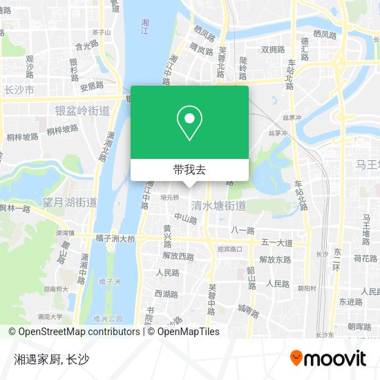 湘遇家厨地图
